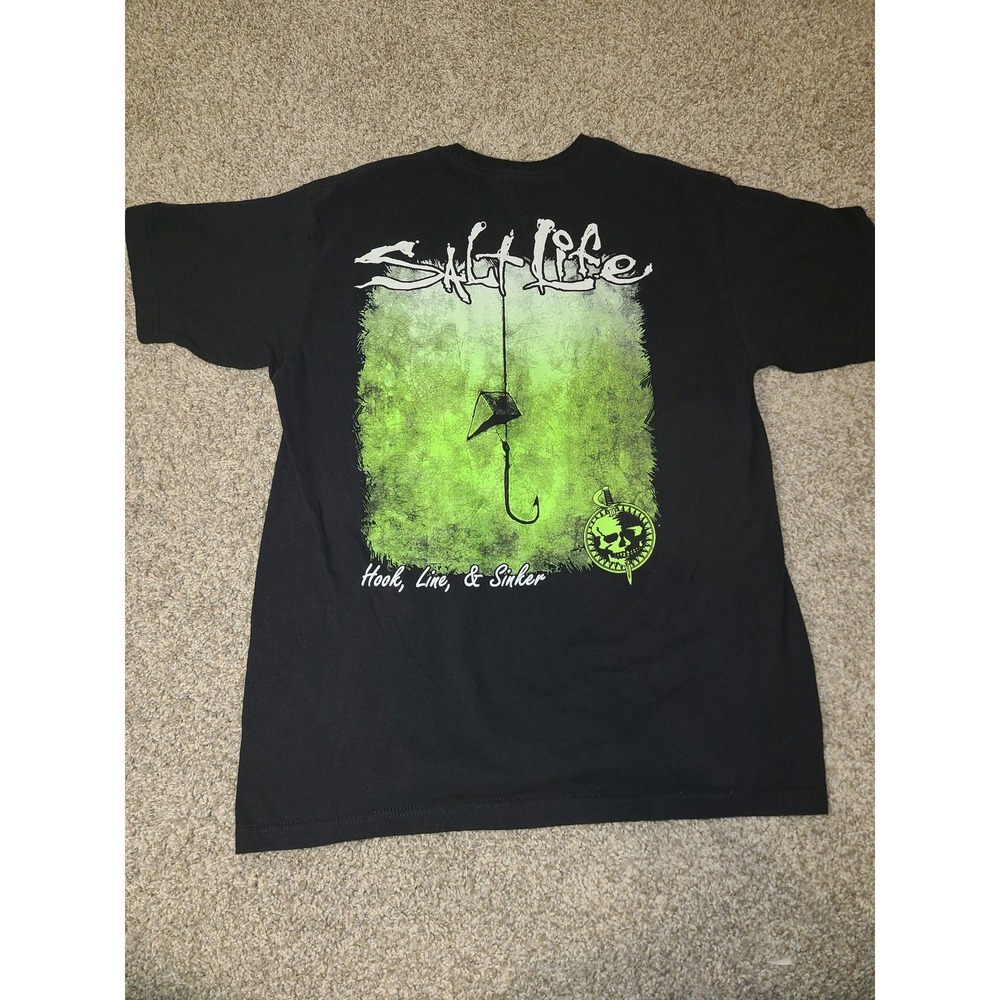 Salt Life Men's‎ Medium Fishing T-shirt